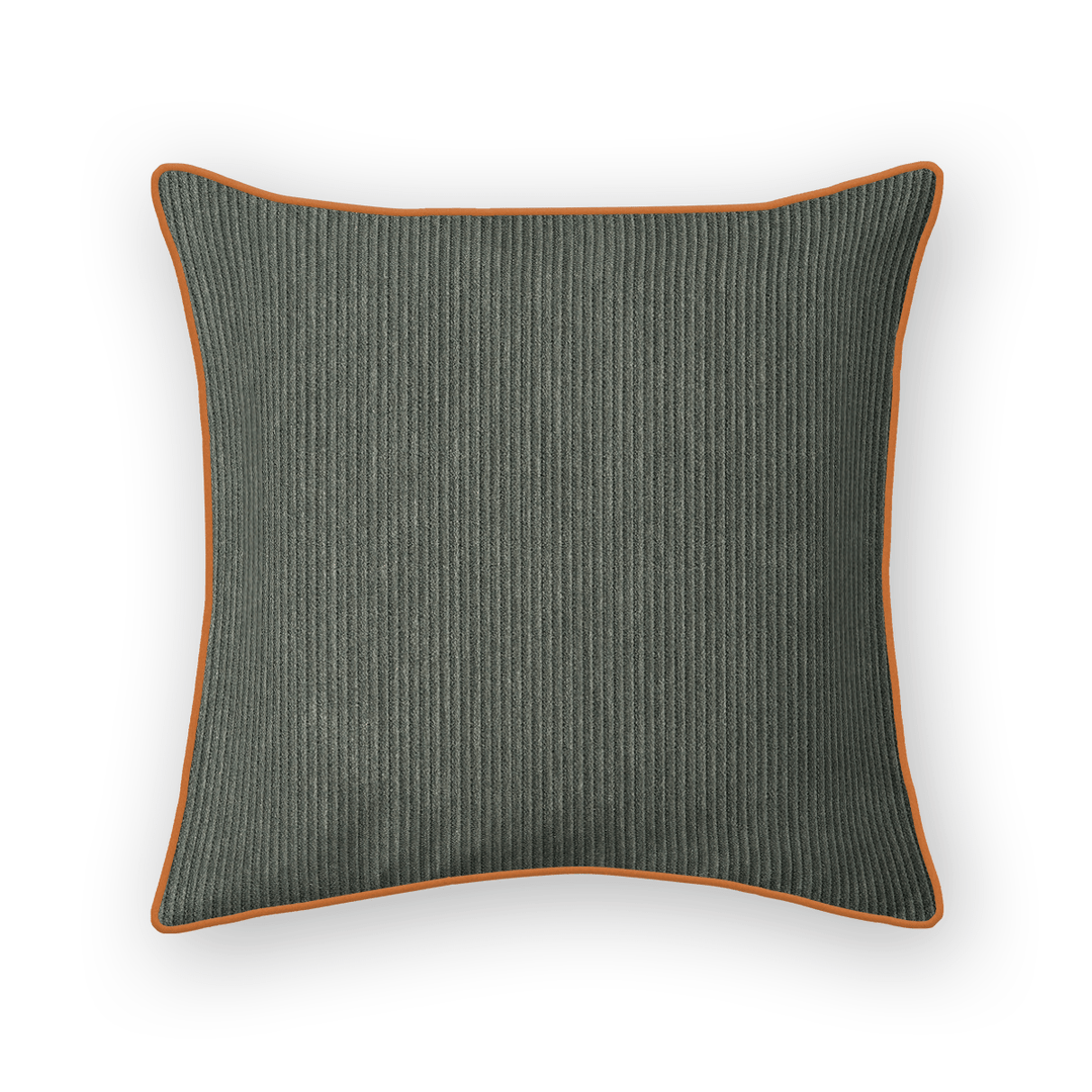 Casa Solid Corduroy Throw Pillow