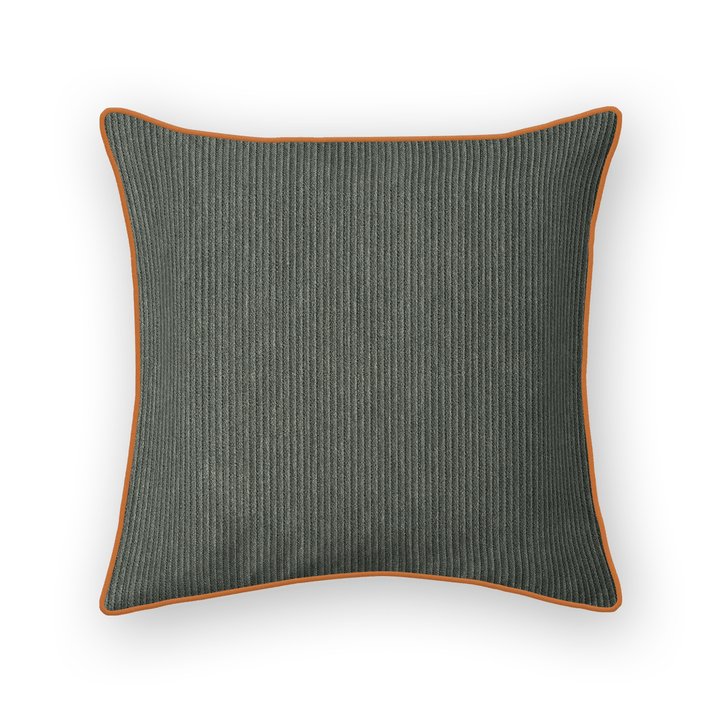 Casa Solid Corduroy Throw Pillow