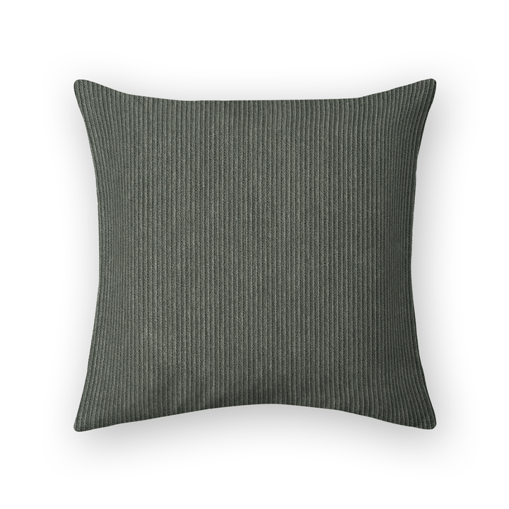 Casa Solid Corduroy Throw Pillow
