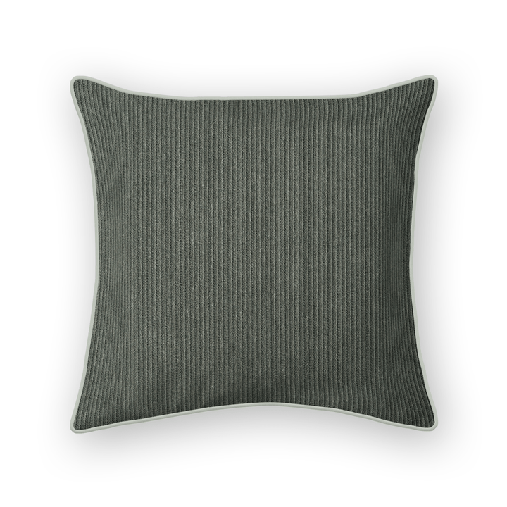 Casa Solid Corduroy Throw Pillow
