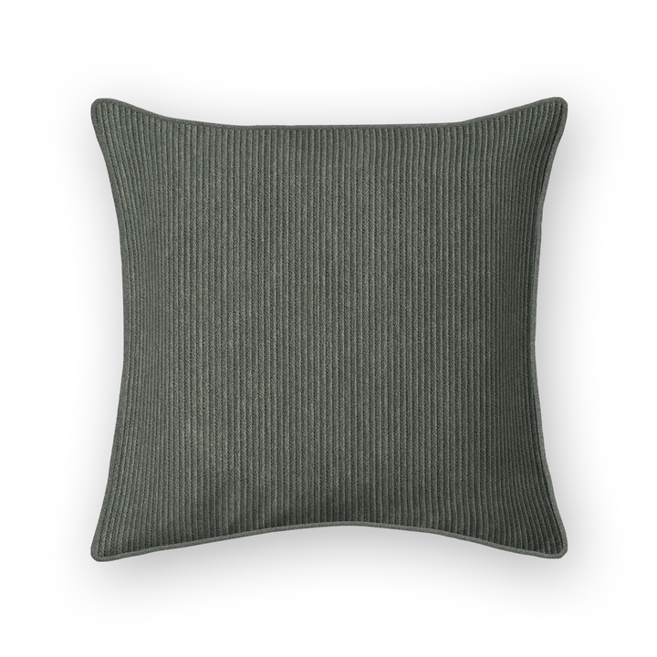 Casa Solid Corduroy Throw Pillow