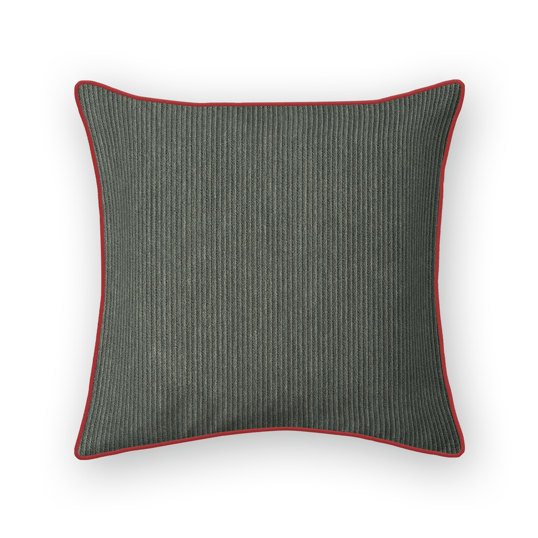 Casa Solid Corduroy Throw Pillow