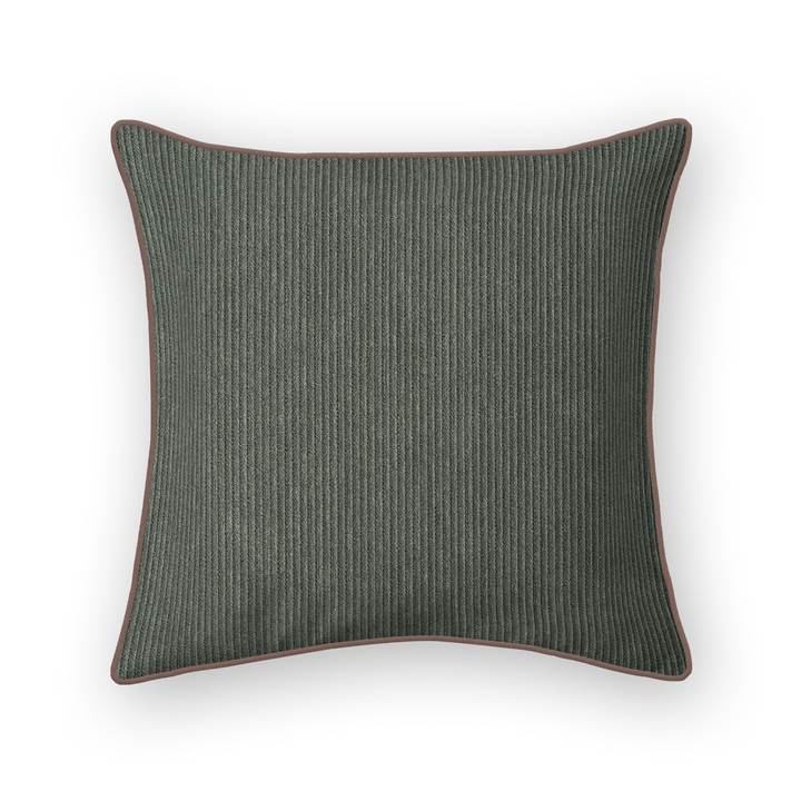 Casa Solid Corduroy Throw Pillow