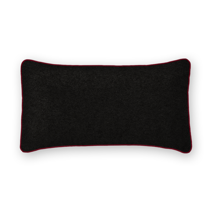 Caviar Solid Velvet Lumbar Pillow
