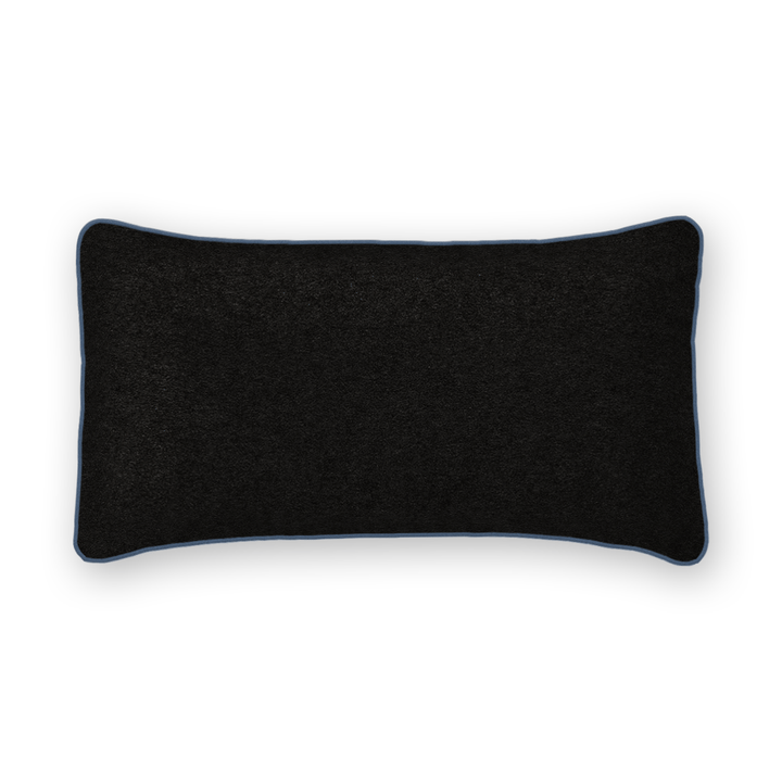 Caviar Solid Velvet Lumbar Pillow