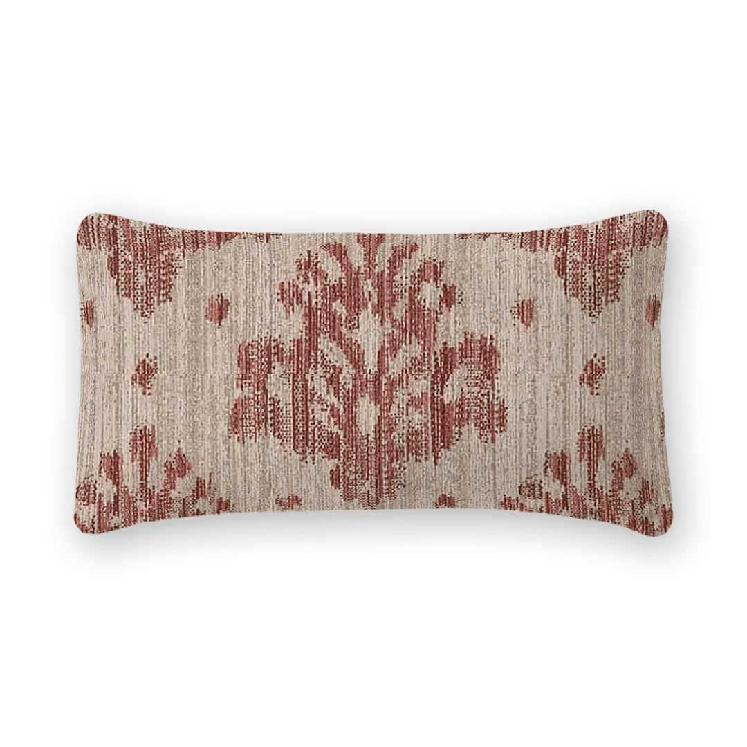 Damask Woven Lumbar Pillow