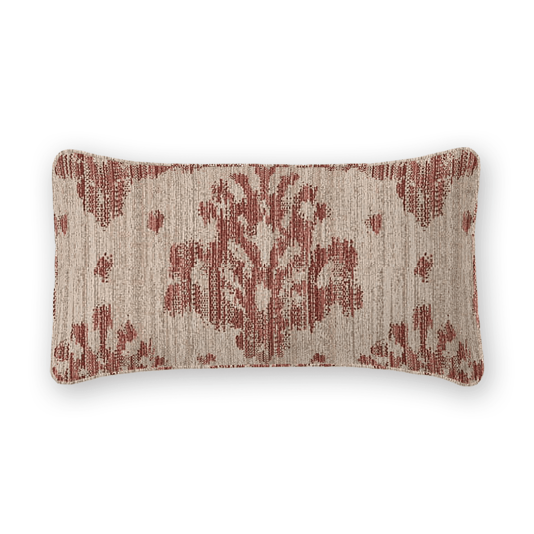Damask Woven Lumbar Pillow