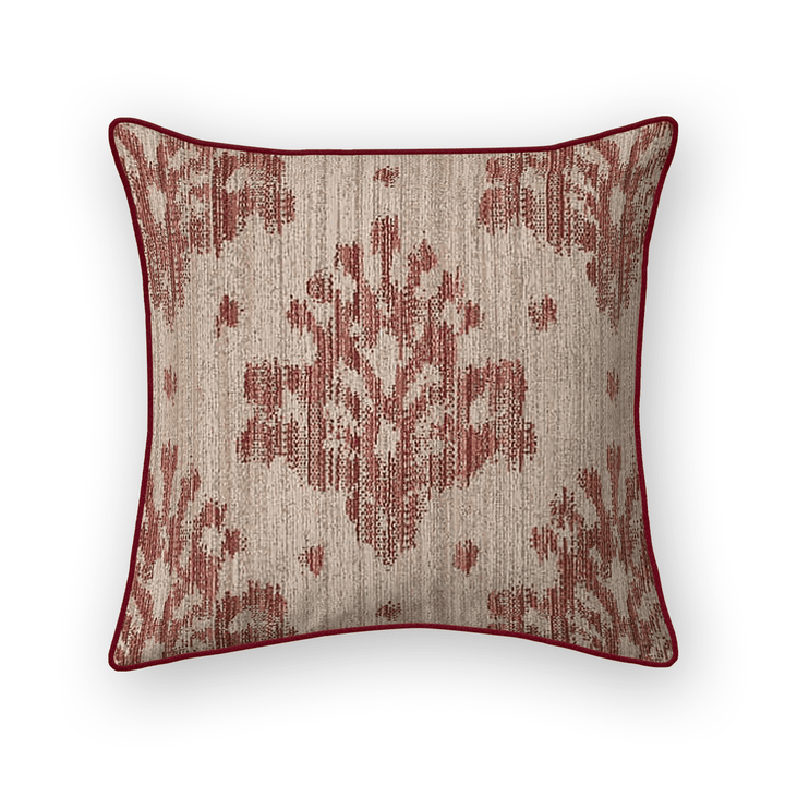 Damask Woven Throw Pillow