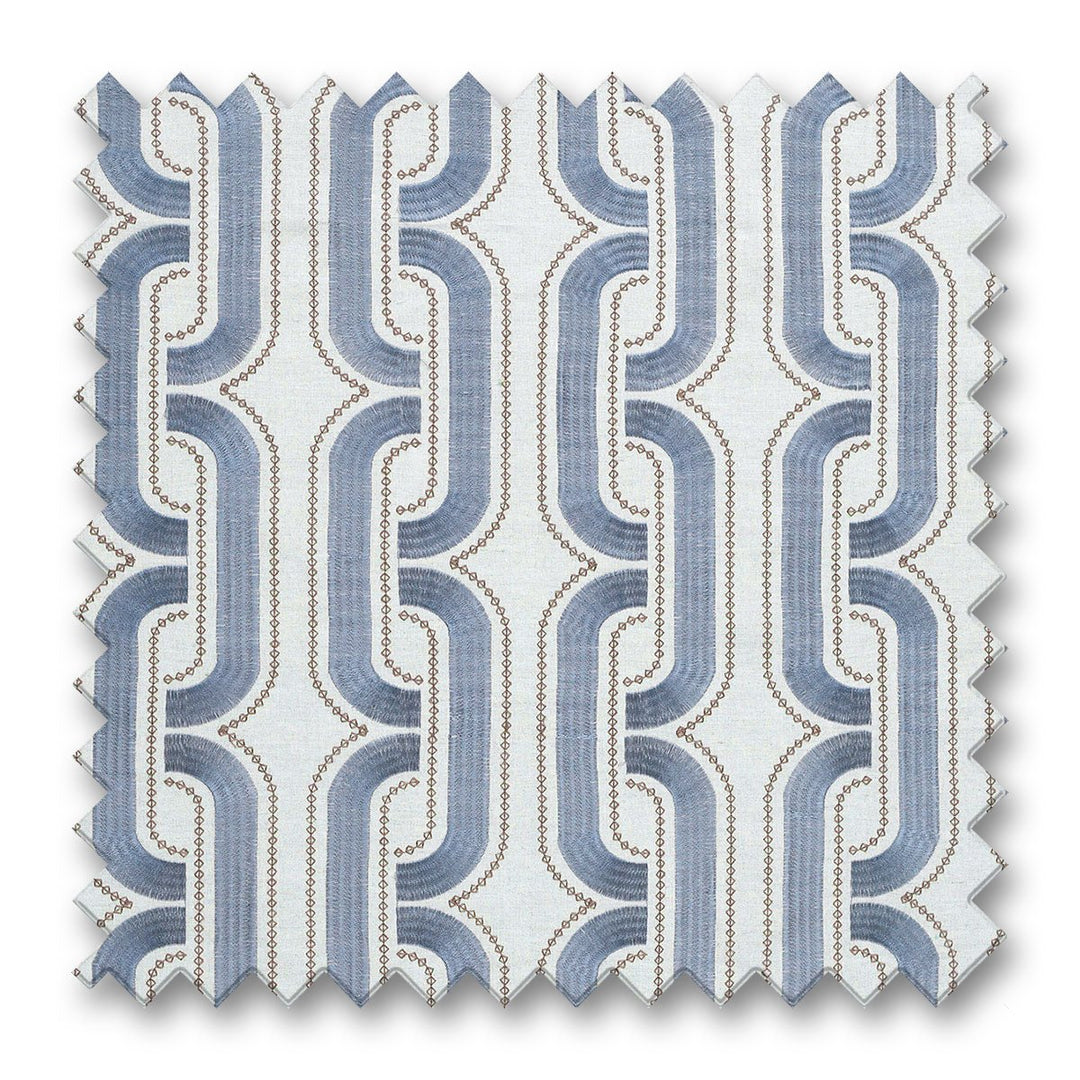 Descend - Blue Grey by Stout Textiles Fabric Swatch