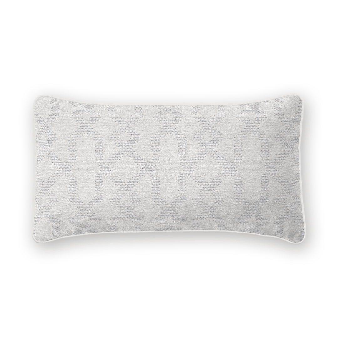Diamond Chenille Lumbar Pillow