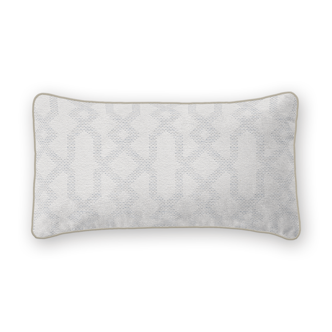 Diamond Chenille Lumbar Pillow