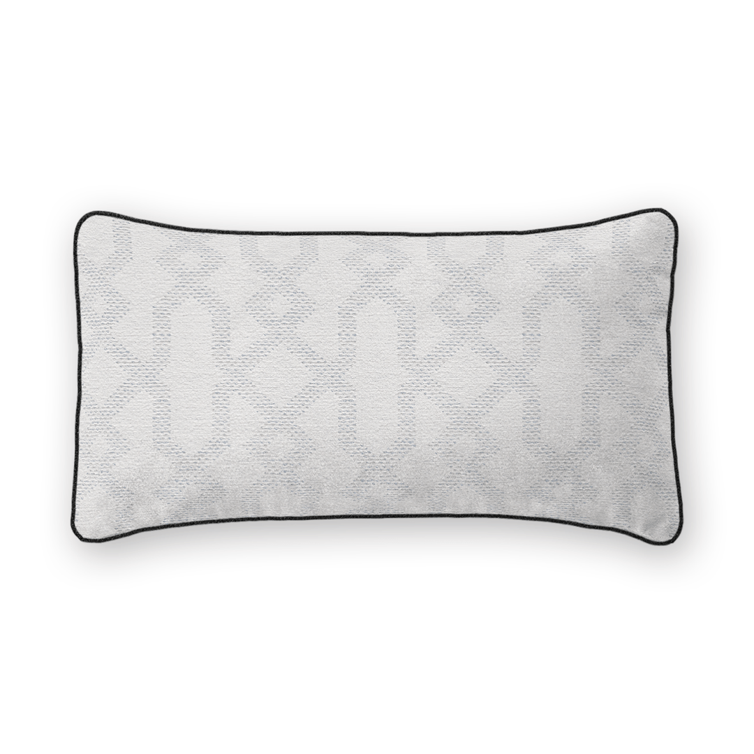 Diamond Chenille Lumbar Pillow