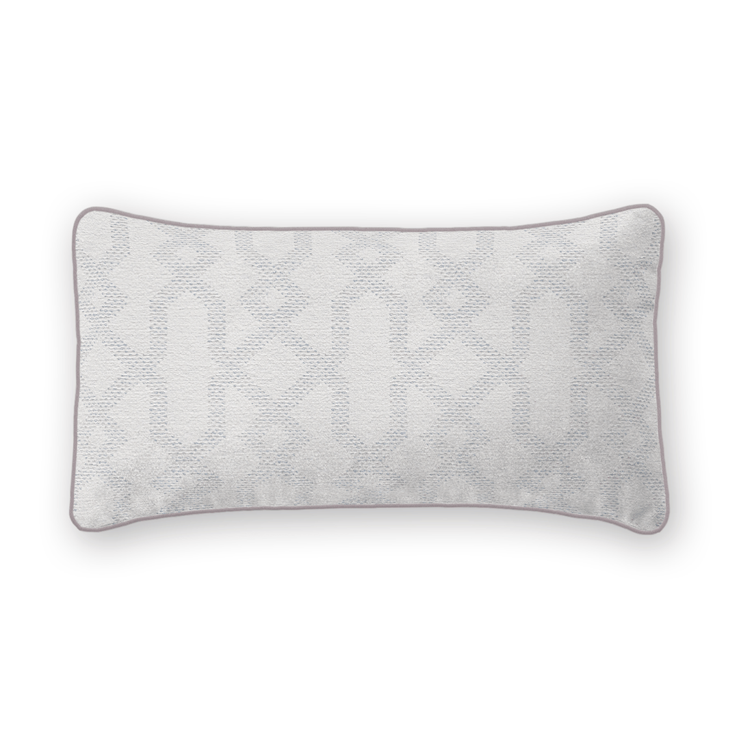 Diamond Chenille Lumbar Pillow