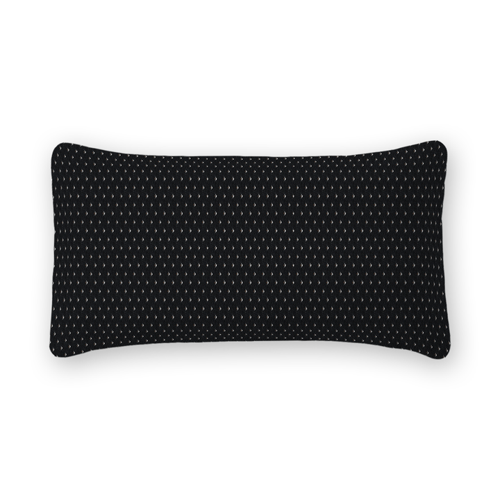 Dots / Circles Woven Lumbar Pillow