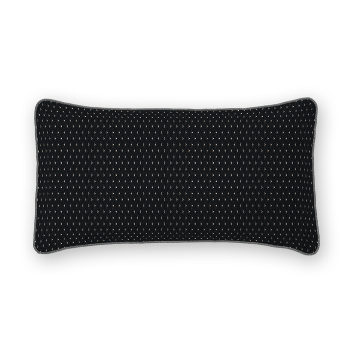 Dots / Circles Woven Lumbar Pillow