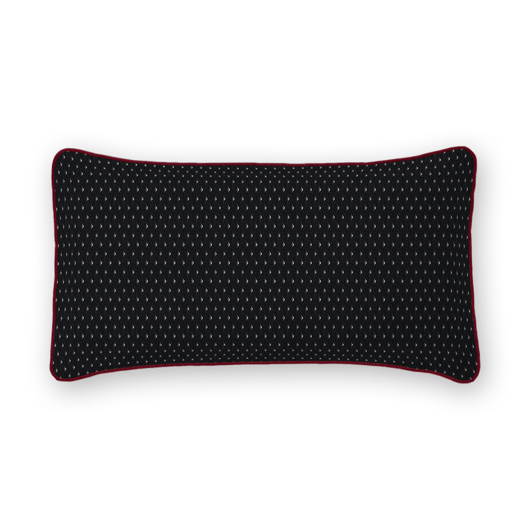 Dots / Circles Woven Lumbar Pillow