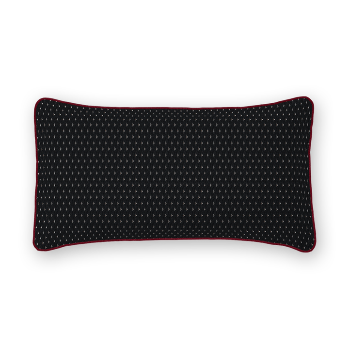 Dots / Circles Woven Lumbar Pillow