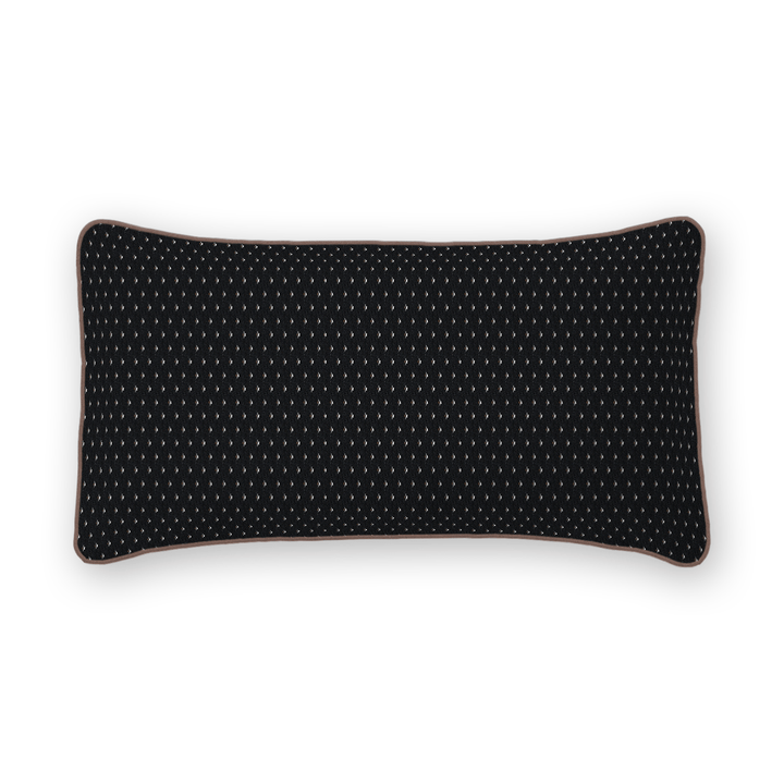 Dots / Circles Woven Lumbar Pillow