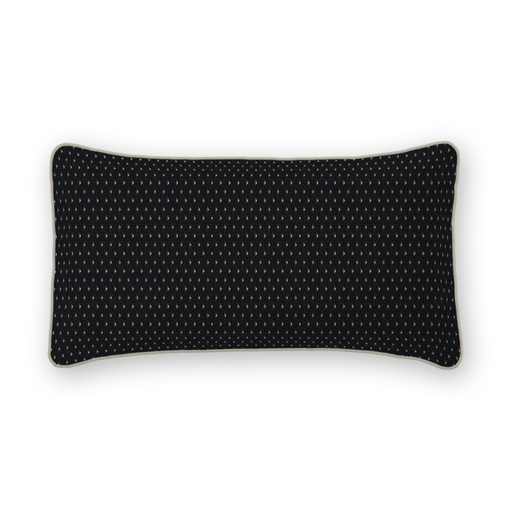 Dots / Circles Woven Lumbar Pillow