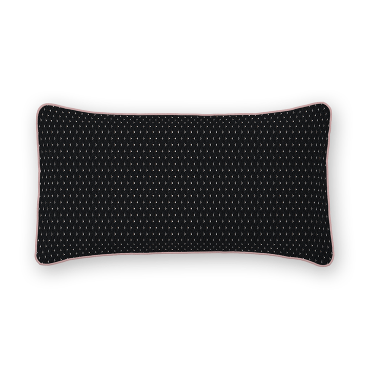 Dots / Circles Woven Lumbar Pillow