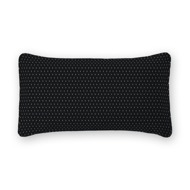 Dots / Circles Woven Lumbar Pillow