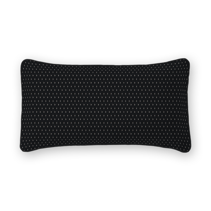 Dots / Circles Woven Lumbar Pillow