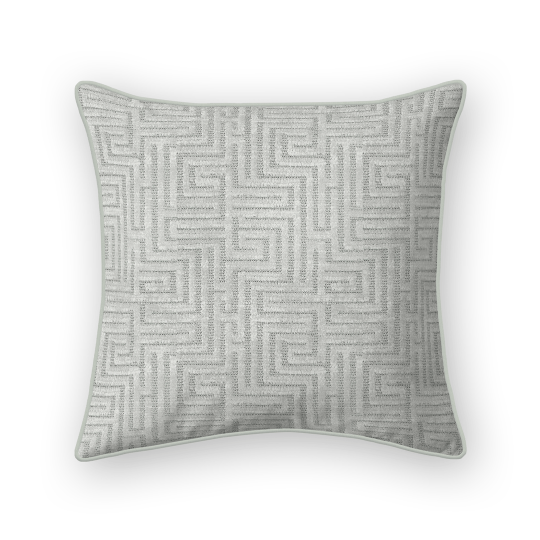 Geometric Chenille Throw Pillow