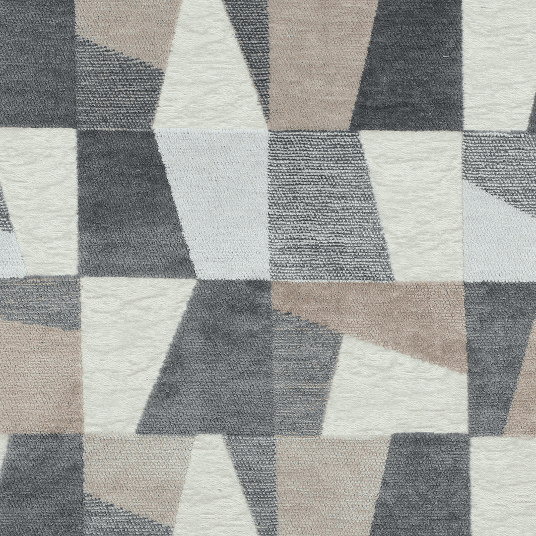 Geometric Throw Pillow - PLUMA Taupe