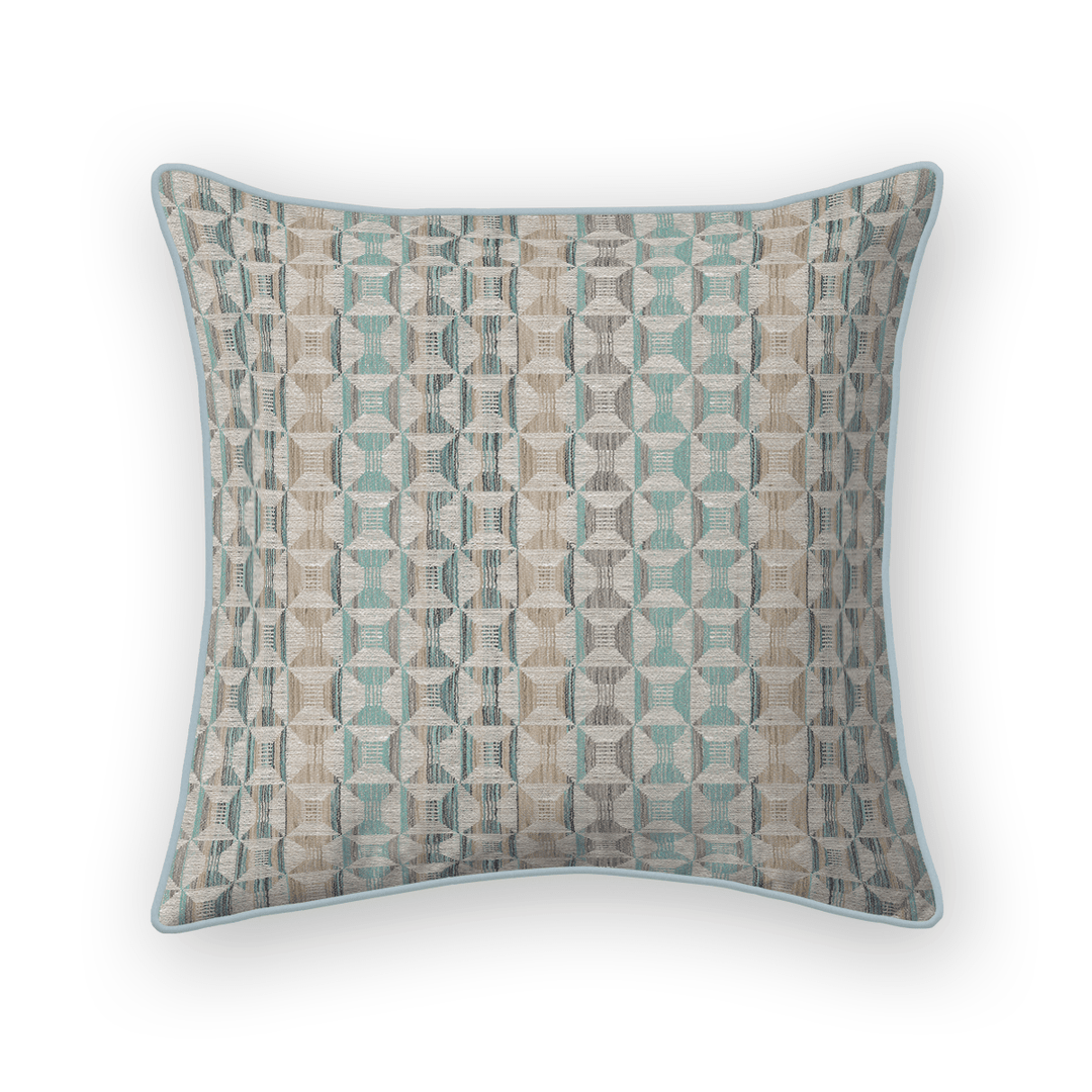 Geometric Woven Throw Pillow
