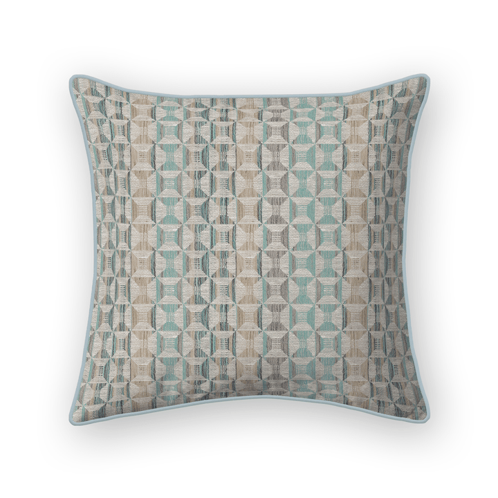 Geometric Woven Throw Pillow