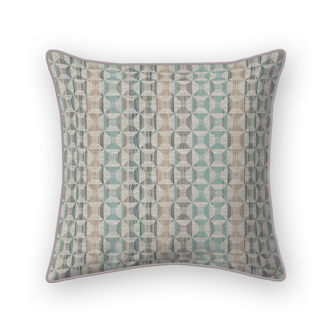 Geometric Woven Throw Pillow