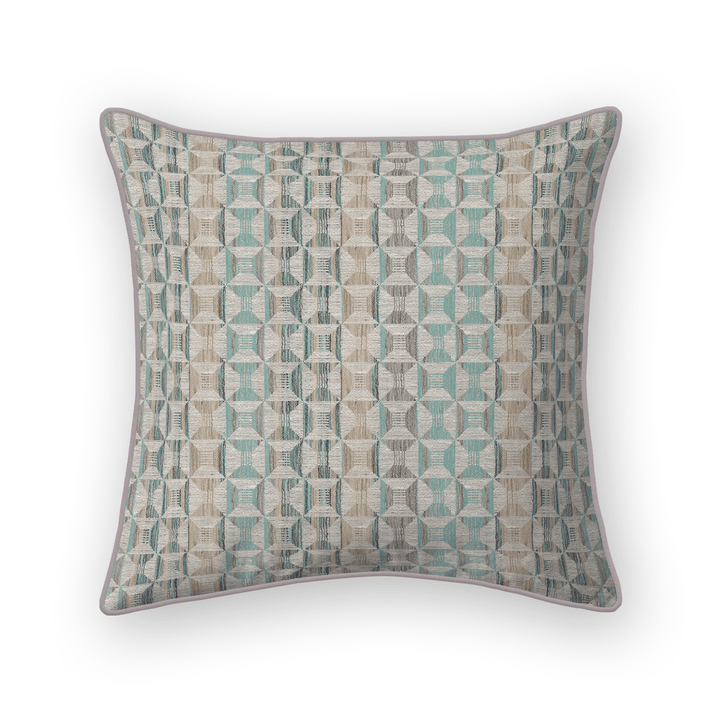 Geometric Woven Throw Pillow