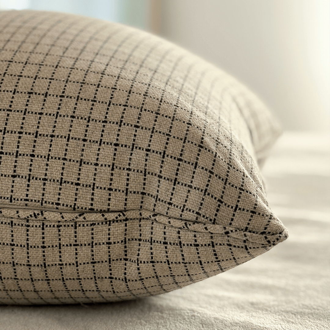 Geometric Woven Throw Pillow