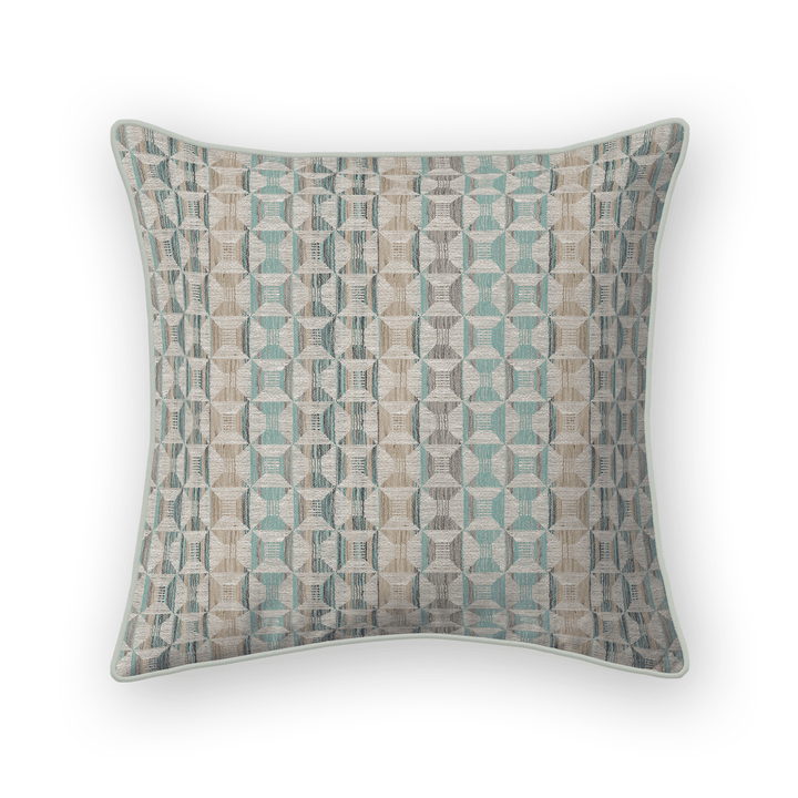 Geometric Woven Throw Pillow