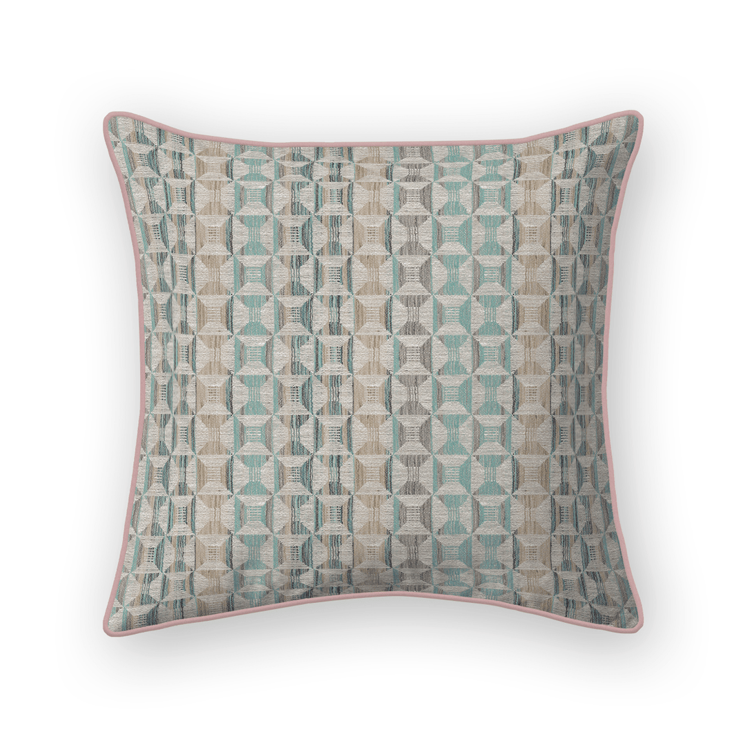 Geometric Woven Throw Pillow