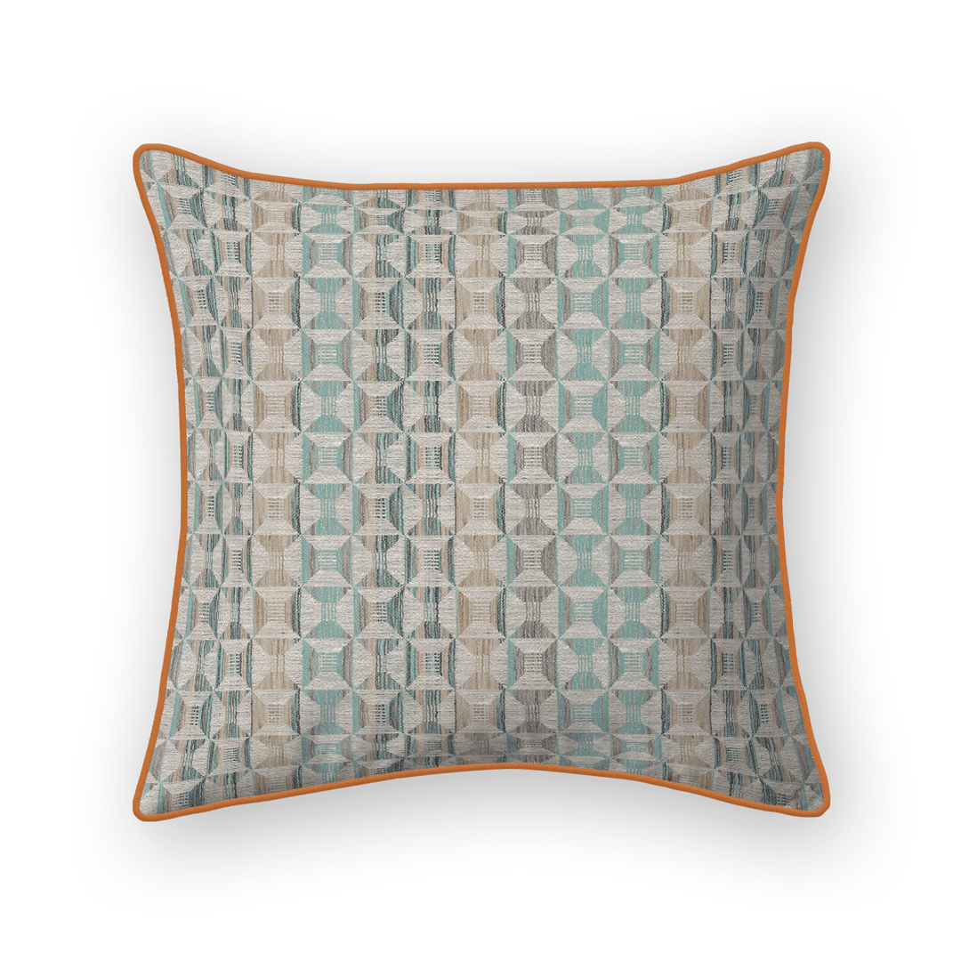 Geometric Woven Throw Pillow