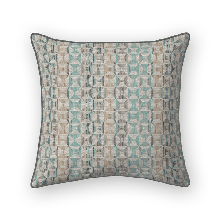Geometric Woven Throw Pillow