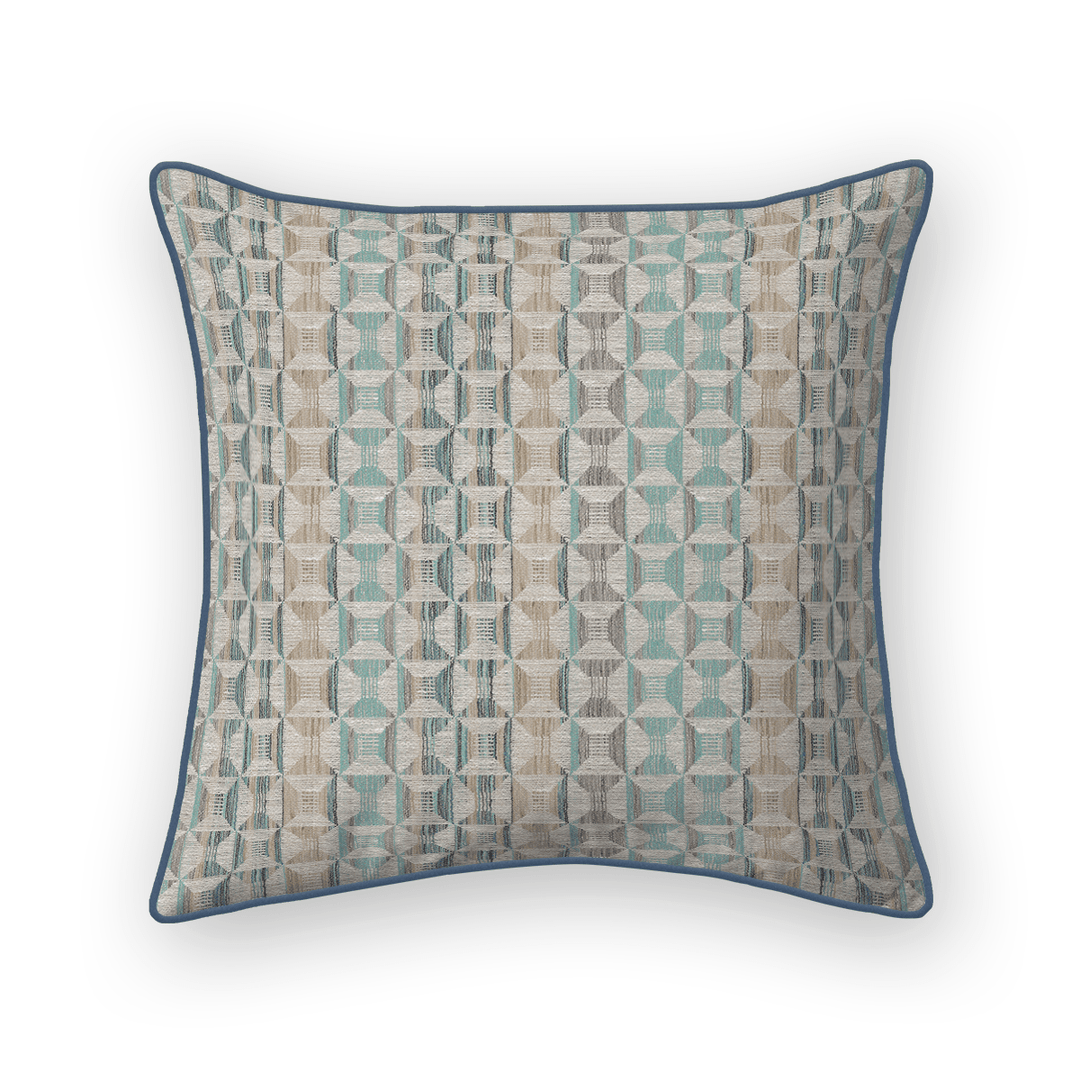 Geometric Woven Throw Pillow