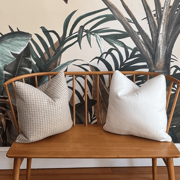 Geometric Woven Throw Pillow