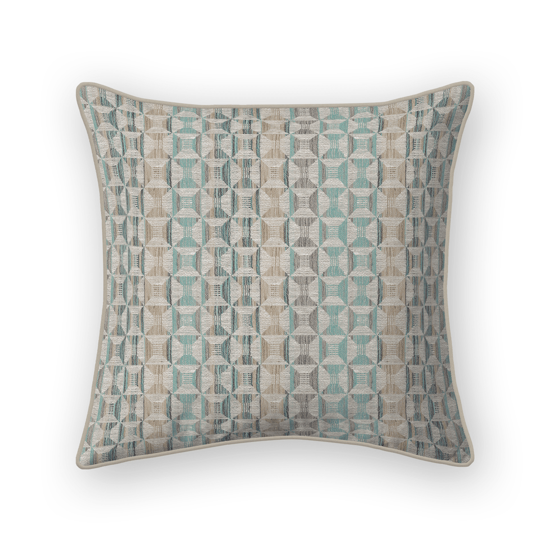 Geometric Woven Throw Pillow