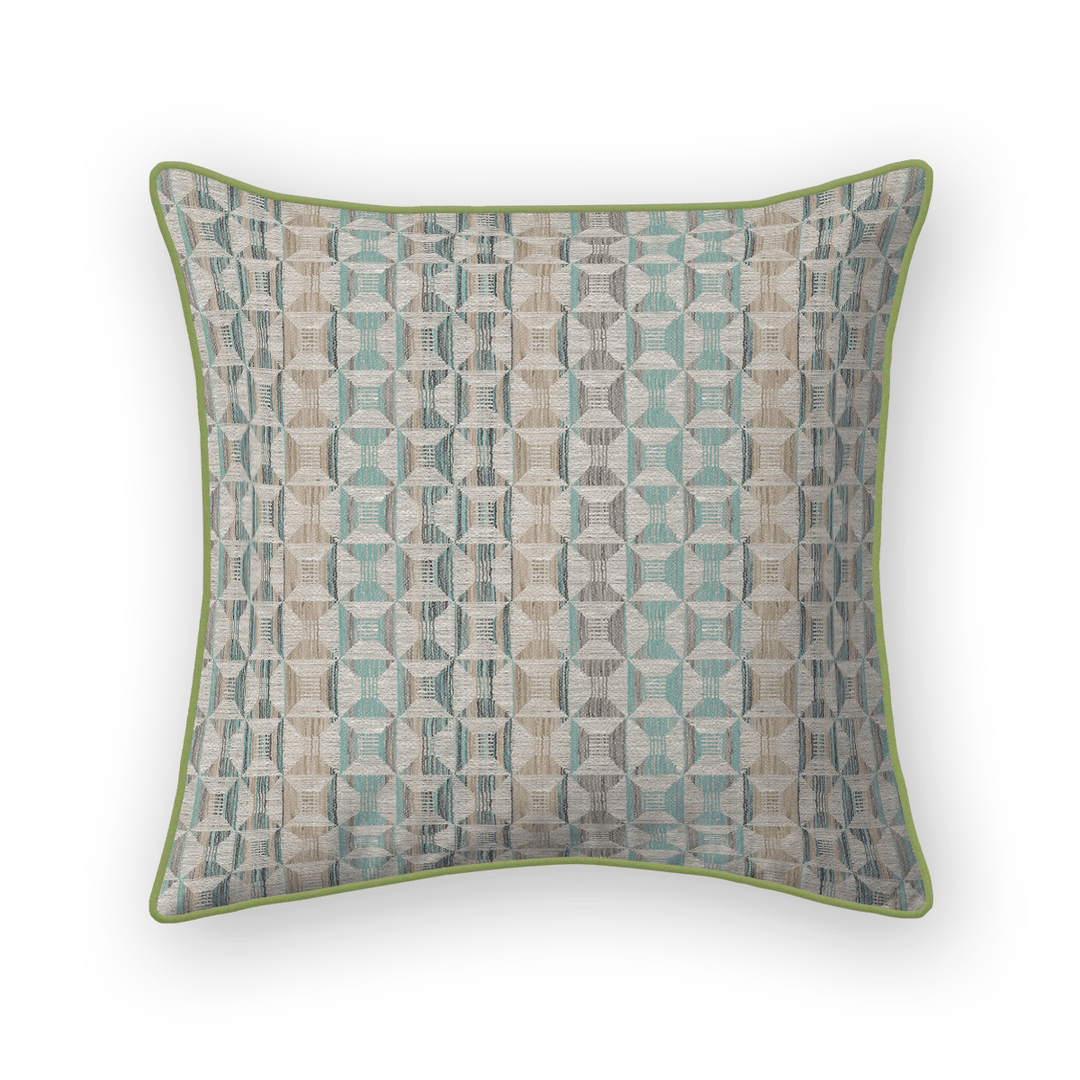 Geometric Woven Throw Pillow