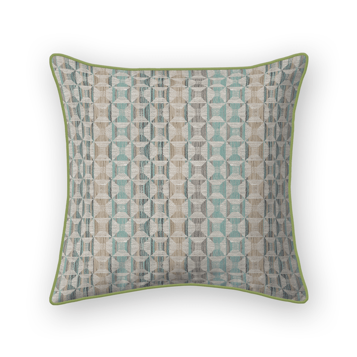 Geometric Woven Throw Pillow