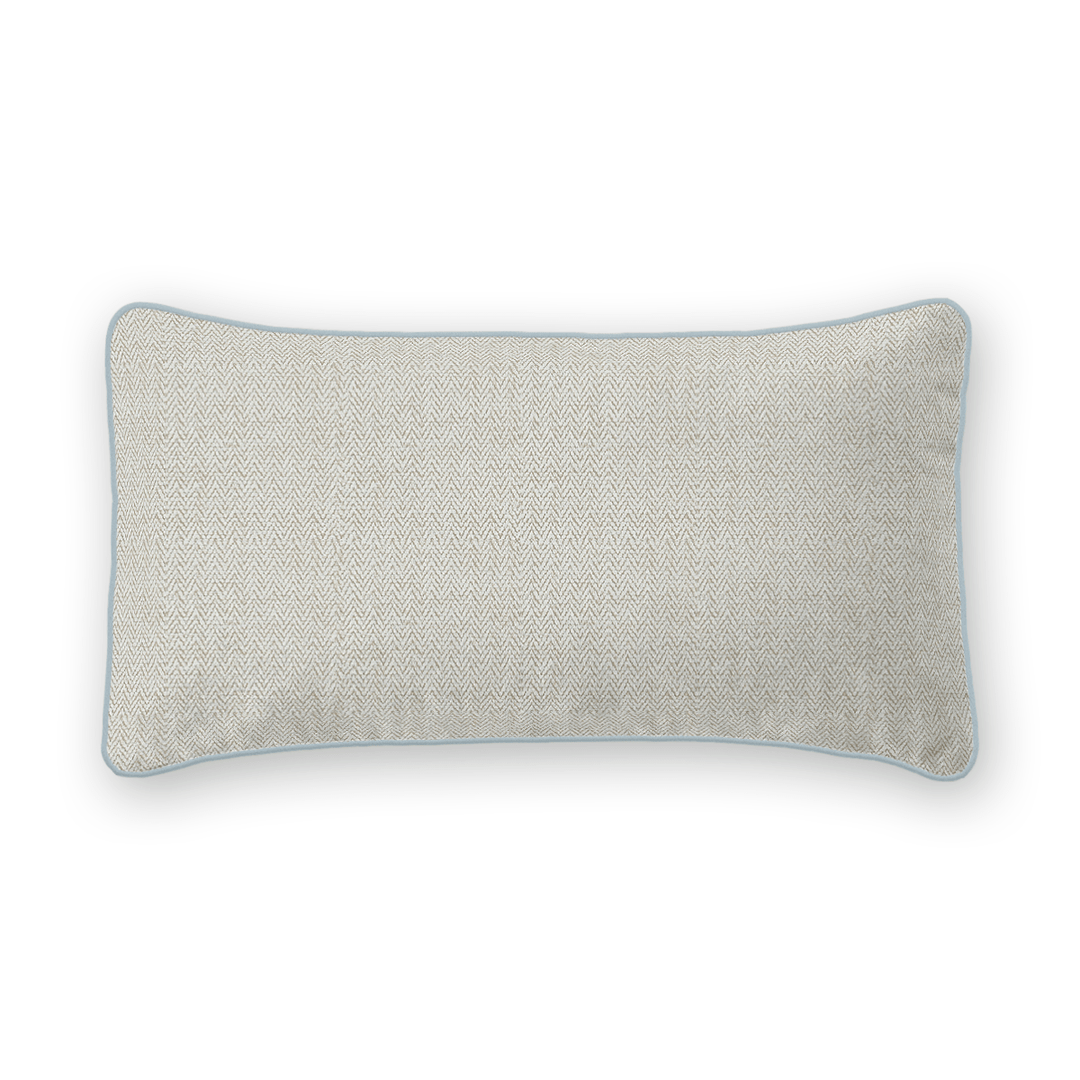 Herringbone Tweed Lumbar Pillow