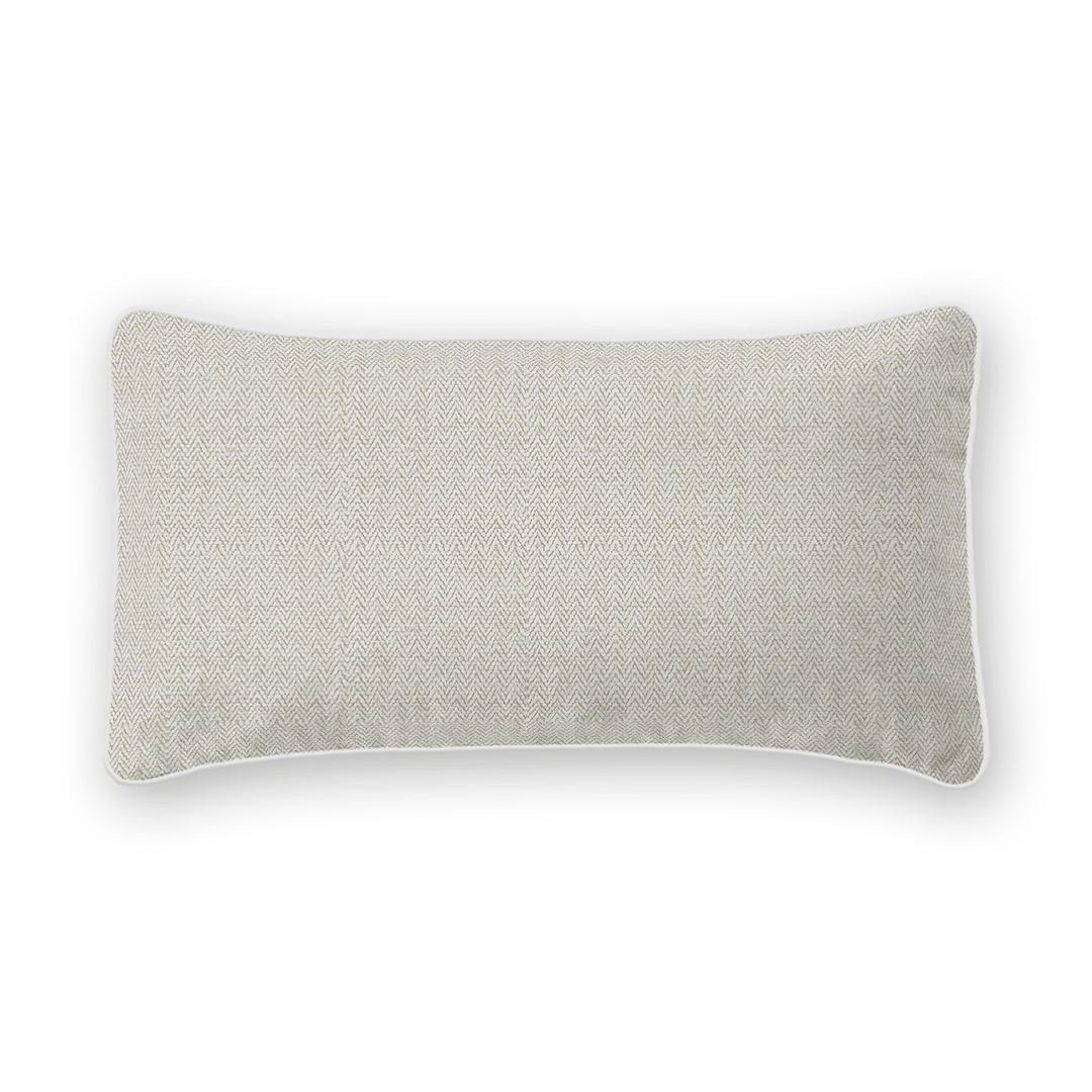 Herringbone Tweed Lumbar Pillow