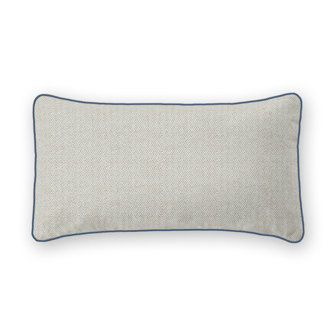 Herringbone Tweed Lumbar Pillow