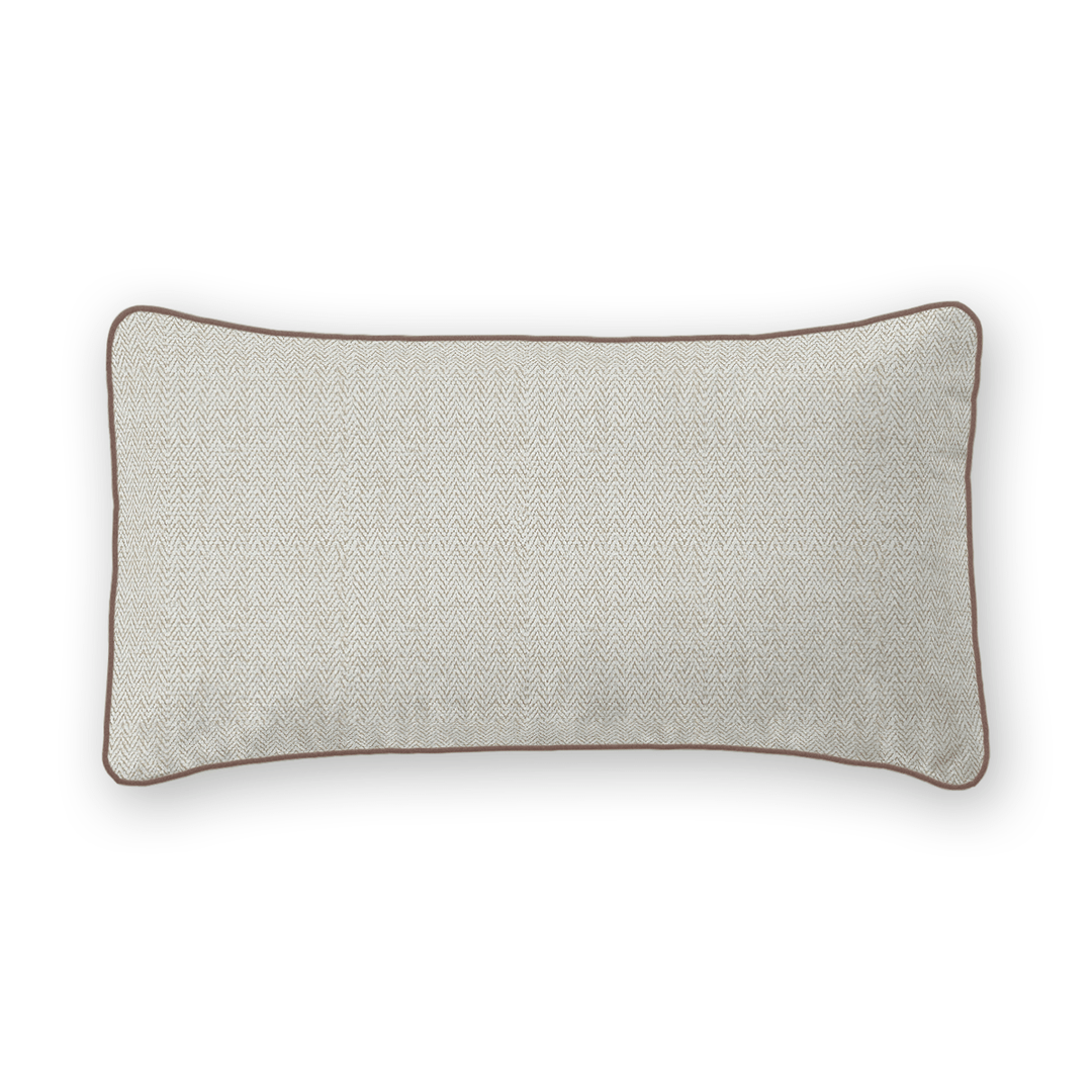 Herringbone Tweed Lumbar Pillow