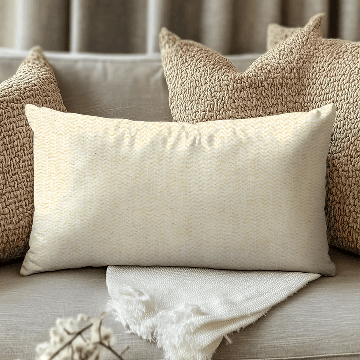 Herringbone Woven Lumbar Pillow