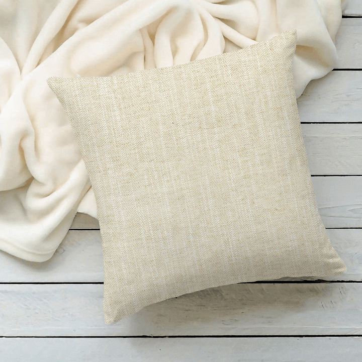 Herringbone Woven Throw Pillow