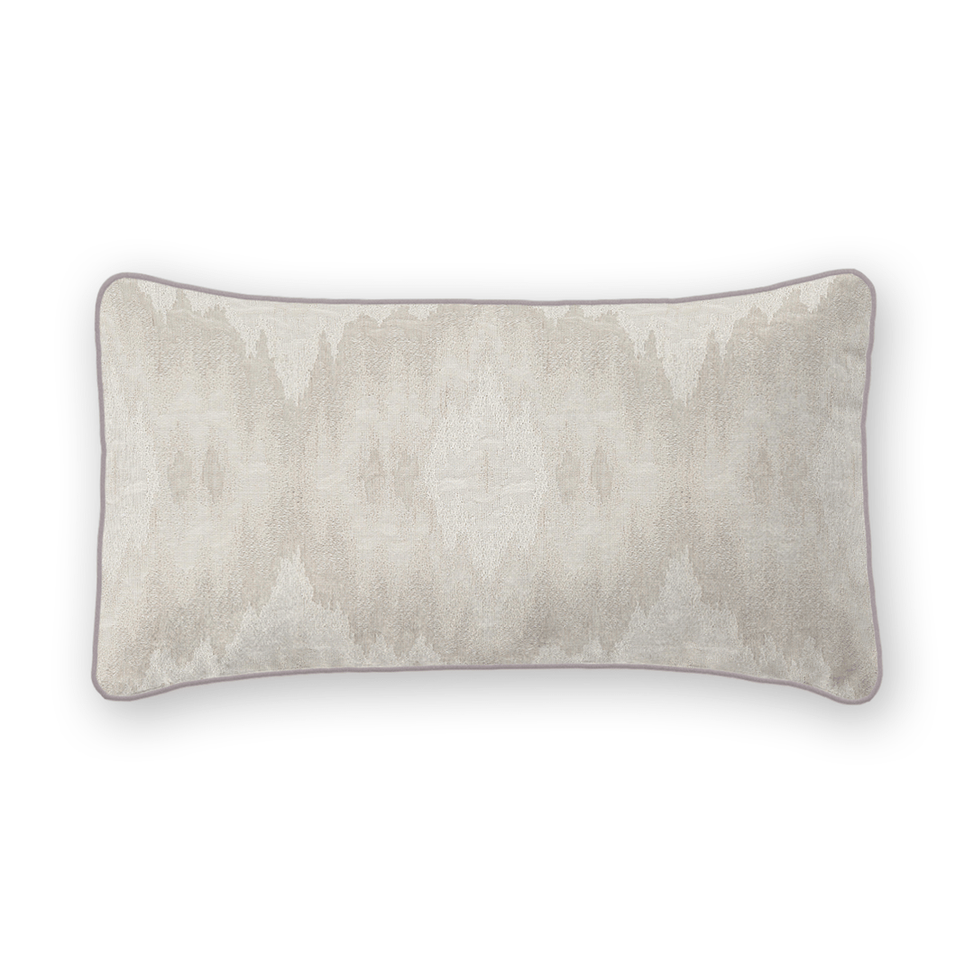 Ikat Linen Lumbar Pillow