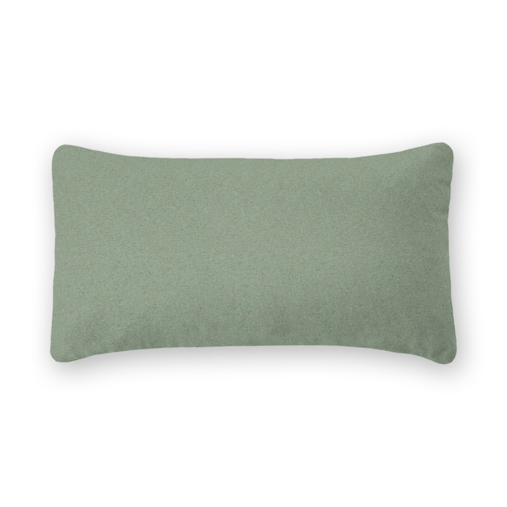 Lagoon Solid Woven Lumbar Pillow